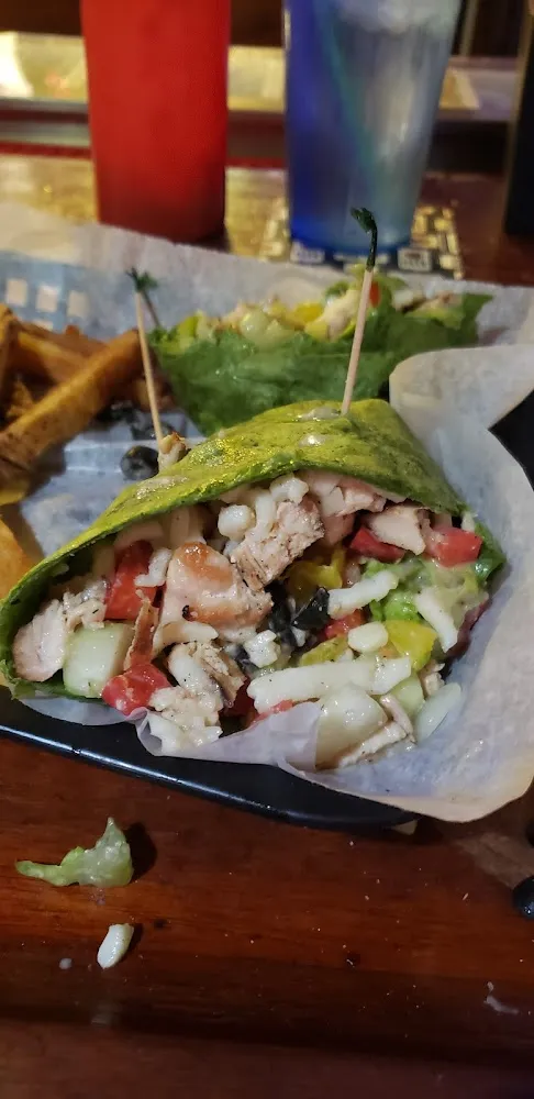 Caesar Chicken Veggie Wrap